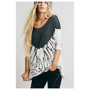 Free People Tie Dye Tee